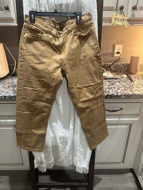 Levi's Men's 541 Athletic Fit Tan Khaki Pants Size 36x30